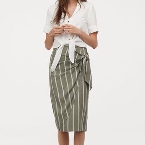 wrap around skirt draping